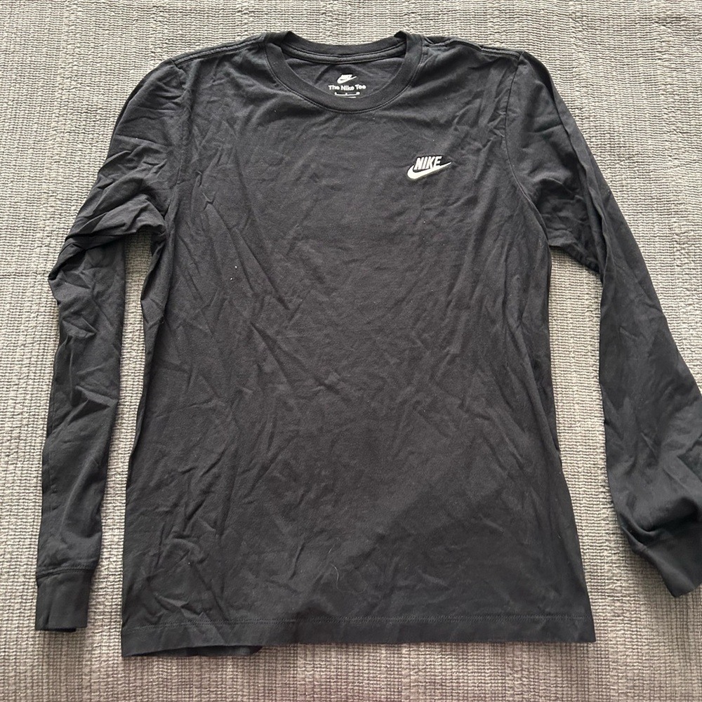 Nike Men's Black Long Sleeve Shirt